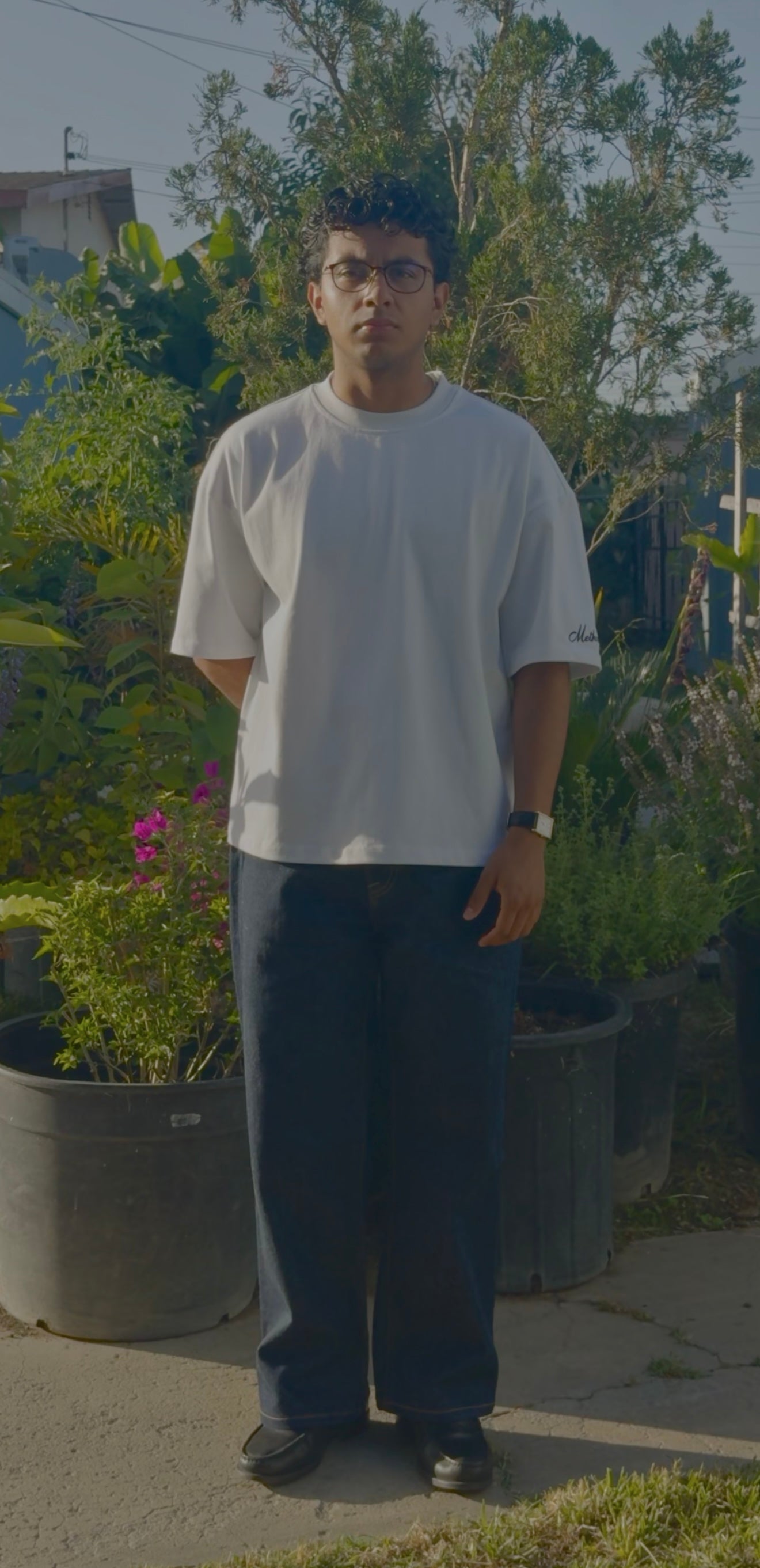 Oversized Aqui Para Siempre T-Shirt