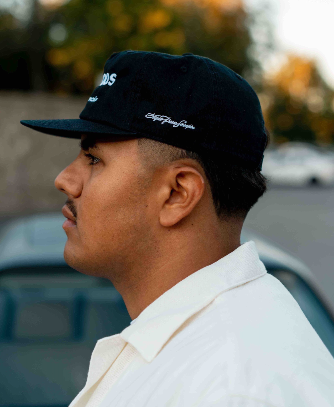 Signature logo cap